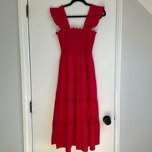 Hill House - The Ellie Nap Dress, Red XS, Excellent used condition